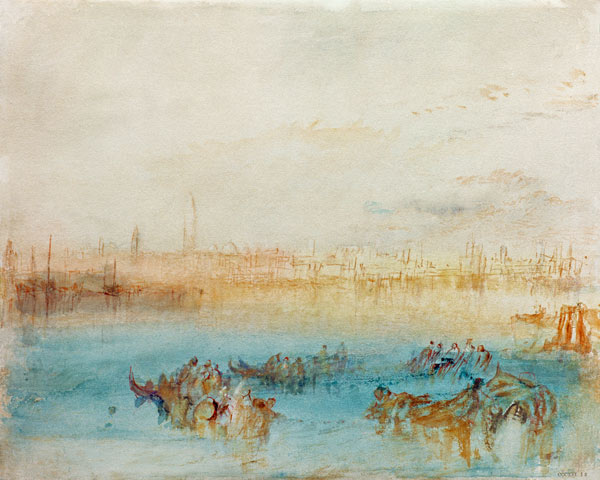 W.Turner, Venice, Riva degli Schiavoni od William Turner