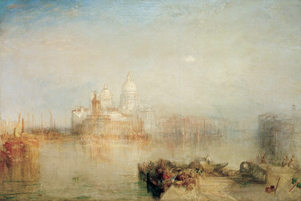 The Dogana and Santa Maria della Salute, Venice od William Turner