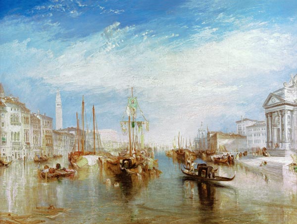 Benátky, Velký kanál od William Turner