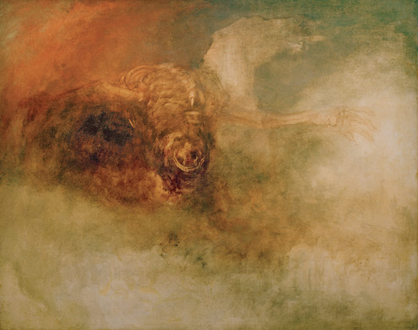 Turner / Death on a Pale Horse / c. 1825 od William Turner