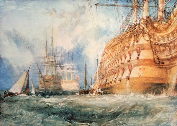 The equipment of a warship of first class od William Turner