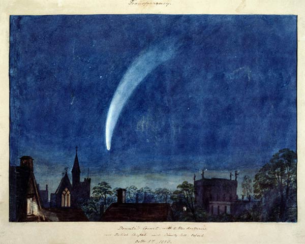 Donatiho kometa od William Turner