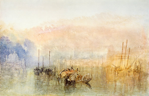 Turner / Venice, Entrance to Grand Canal od William Turner