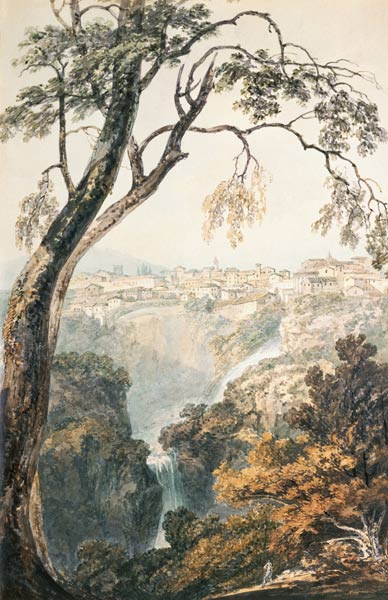 Falls of the Anio od William Turner