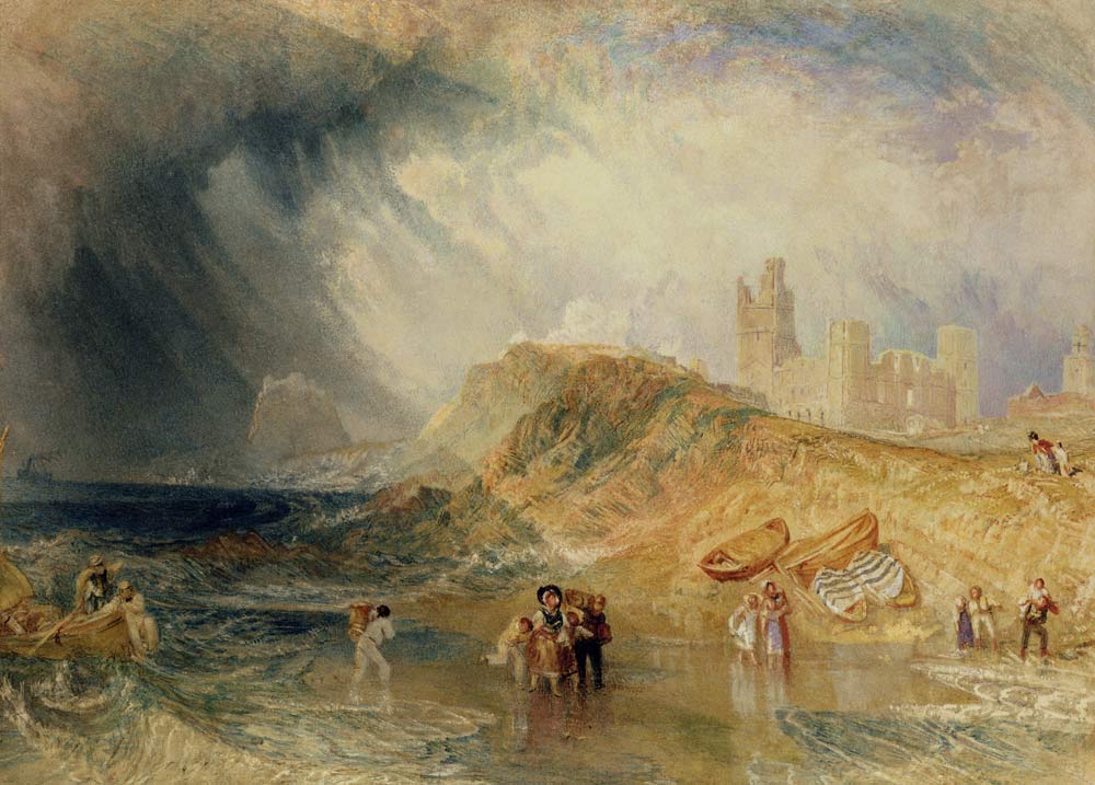 Holy Island, Northumberland od William Turner