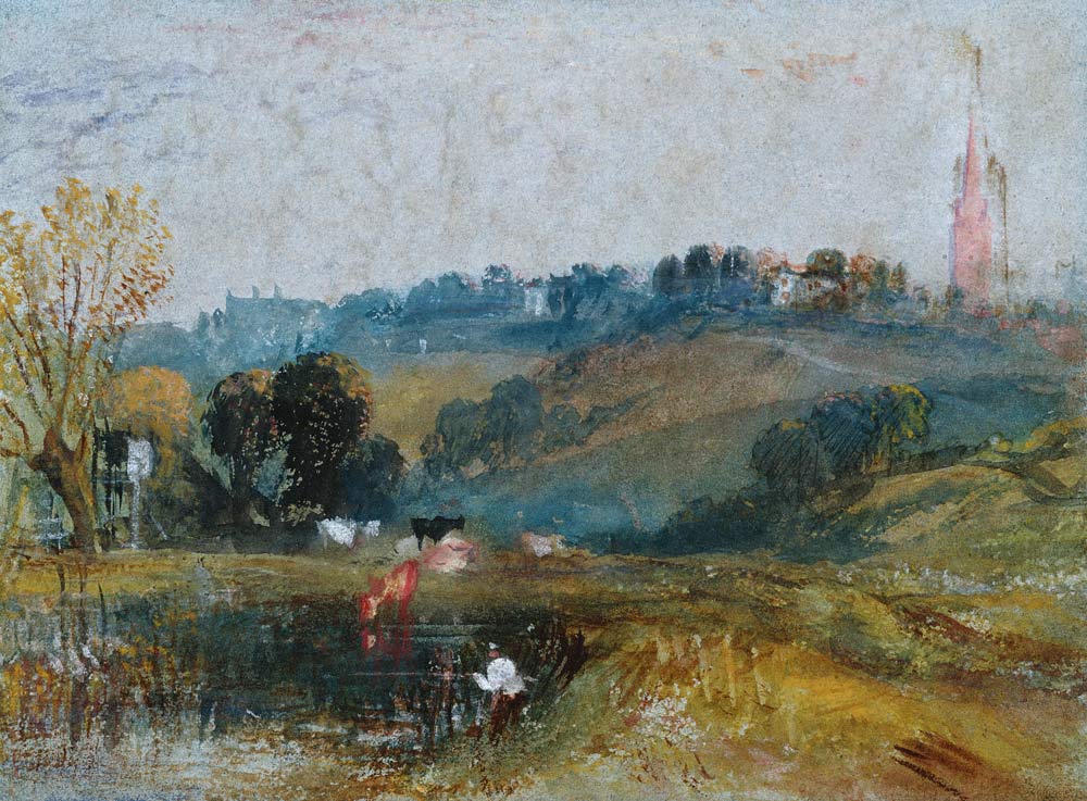 Landscape near Petworth od William Turner