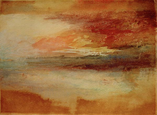 W.Turner, Sonnenuntergang bei Margate od William Turner