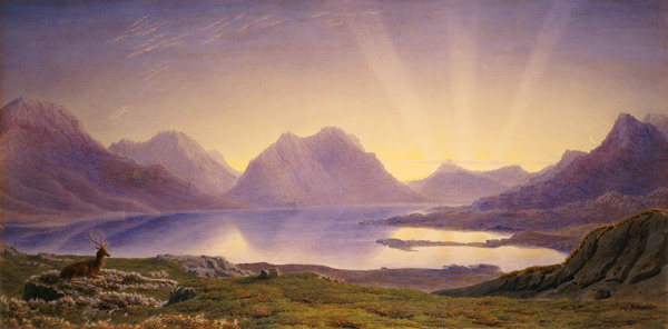 The Dawn, Loch Torridon od William Turner