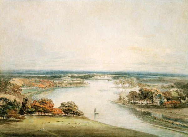 The Thames from Richmond od William Turner