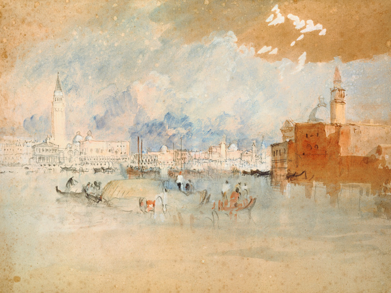 Venice, seen by the lagoon od William Turner