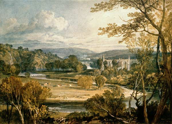 Look to the Bolton Abbey, Wharfedale od William Turner