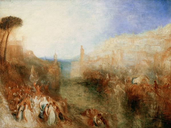 W.Turner, Der Aufbruch der Flotte od William Turner