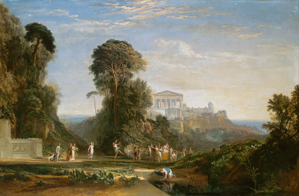 The Temple of Jupiter - Prometheus Restored od William Turner