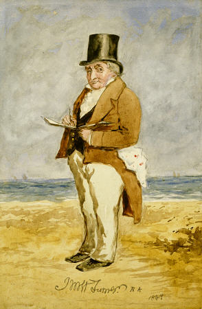 Portrét Williama Turnera: Tištìná reprodukce nebo malovaná olejem