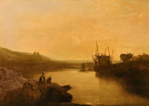W.Turner, Harlech Castle / Gemälde od William Turner