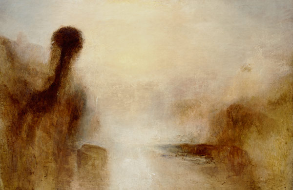 W.Turner, Landschaft mit Gewässer od William Turner