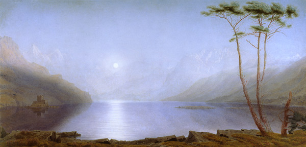 Loch Duich, Summer Moonlight  on od William Turner