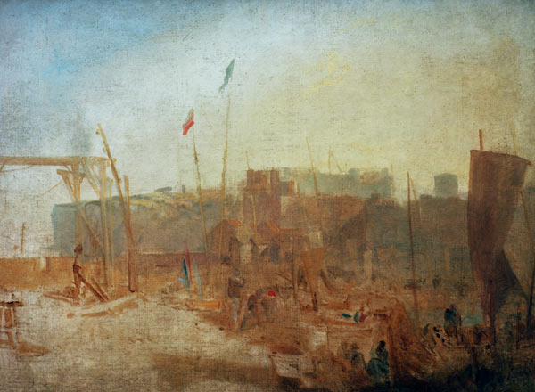 W.Turner, Margate bei Sonnenuntergang od William Turner