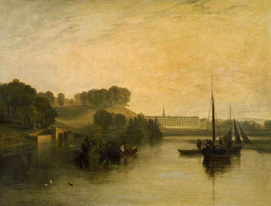 Petworth, Sussex, the Seat of the Earl of Egremont: Dewy Morning od William Turner