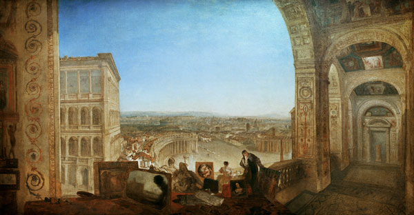 Rome seen by the Vatican od William Turner
