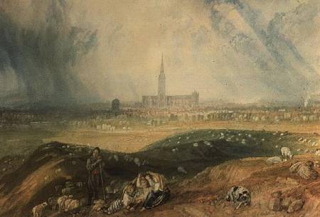 Salisbury Cathedral od William Turner