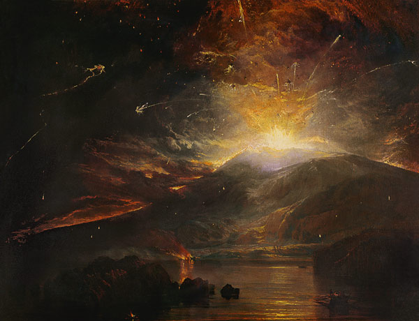 The Eruption of the Soufriere Mountains in the Island of St. Vincent od William Turner