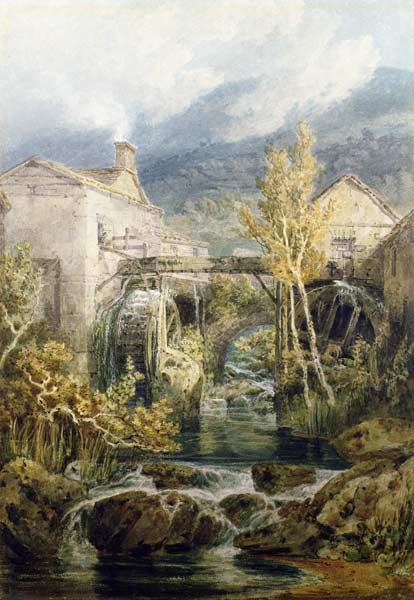 The Old Mill, Ambleside od William Turner
