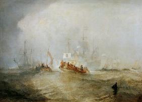 The Prince of Orange, William III, landed at Torbay, November 4th, 1688, after a stormy Passage