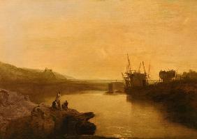 W.Turner, Harlech Castle / Gemälde