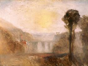 W.Turner / Bridge and Tower / 1838