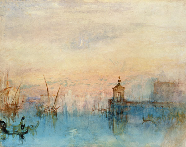 Venice with a first crescent moon od William Turner