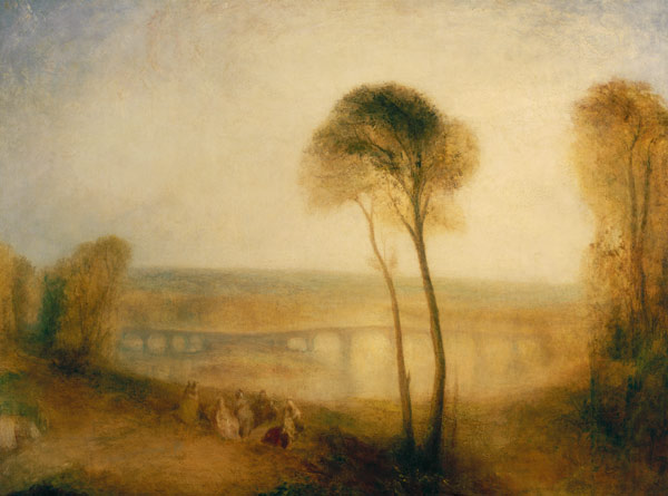 Landscape with Walton Bridges od William Turner