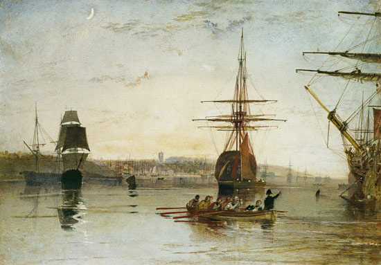 West Cowes (w/c and gouache) od William Turner