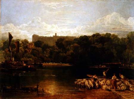 Windsor Castle from the Thames od William Turner