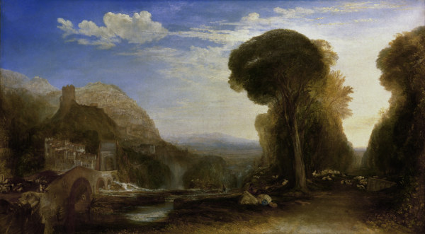 W.Turner, Palestrina - Komposition od William Turner