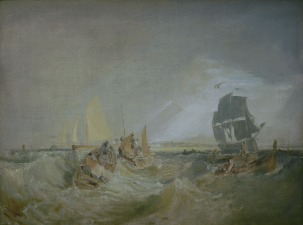 W.Turner, Schiffahrt Themsemündung od William Turner