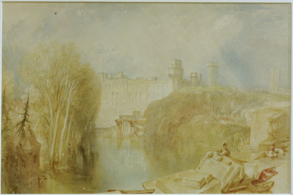 W.Turner, View of Warwick Castle. od William Turner