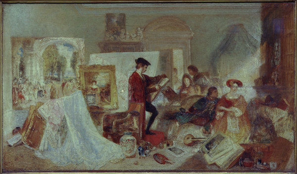 W.Turner, Watteau-Studie od William Turner