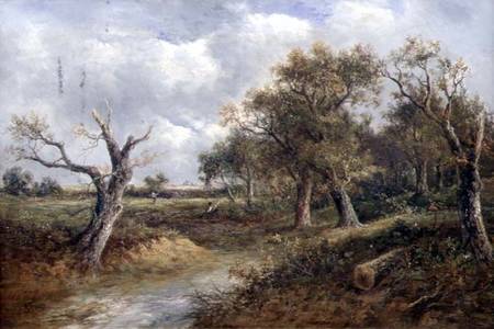 Landscape with Dying Tree od Joseph Thors