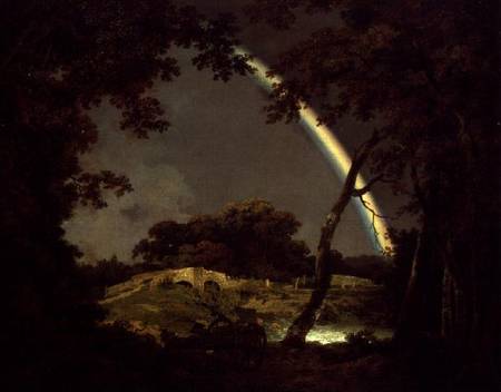 Landscape with a Rainbow od Joseph Wright of Derby