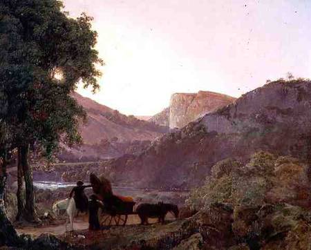 Landscape od Joseph Wright of Derby
