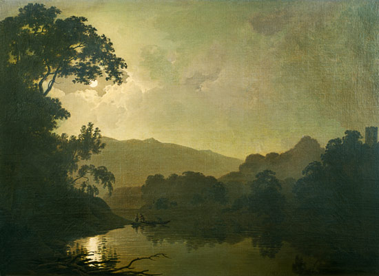 Moonlight od Joseph Wright of Derby
