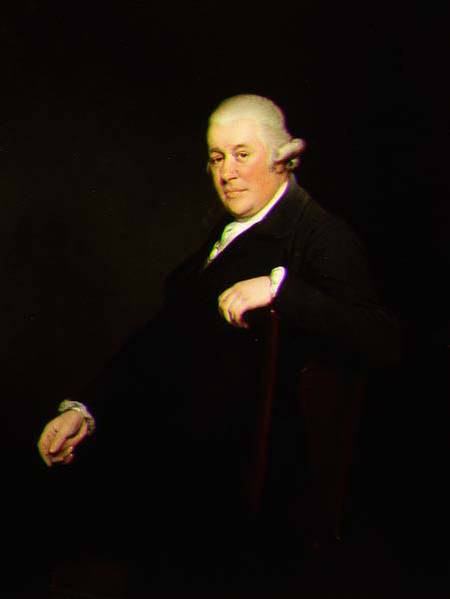 Reverend Basil Bury Beridge (1737/38-1808) od Joseph Wright of Derby