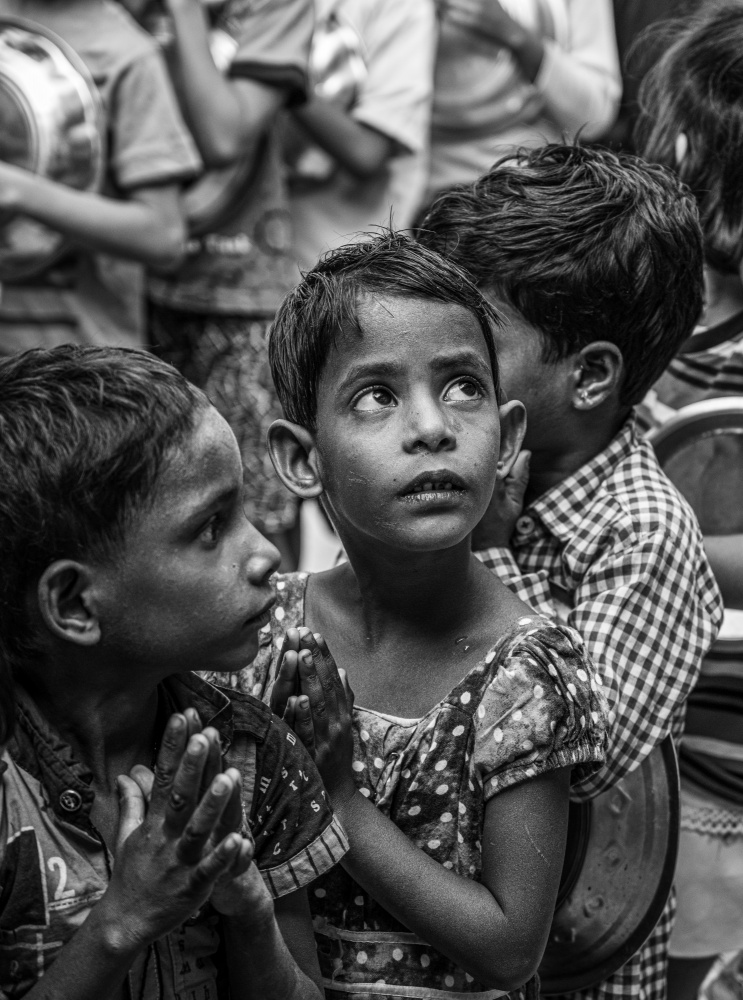 Enfants défavorisés de Calcutta od Josselin VIGNAND