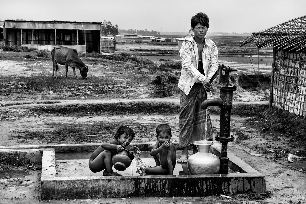In a rohingya refugee camp - Bangladesh od Joxe Inazio Kuesta Garmendia