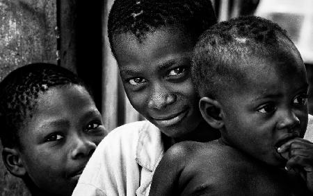 Children from Benin.