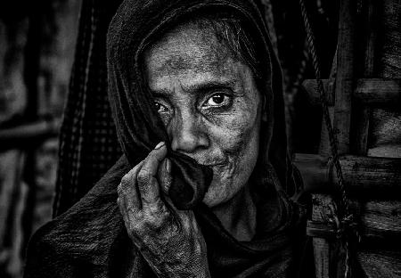 Rohingya refugee widow-Bangladesh