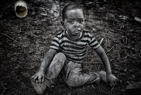 Samburu child-II - Kenya