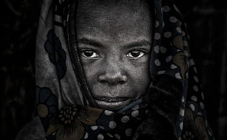 Samburu tribe girl-Kenya