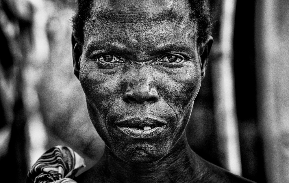 South Sudanian woman od Joxe Inazio Kuesta Garmendia